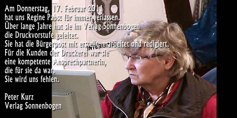 Regine Pabst gestorben